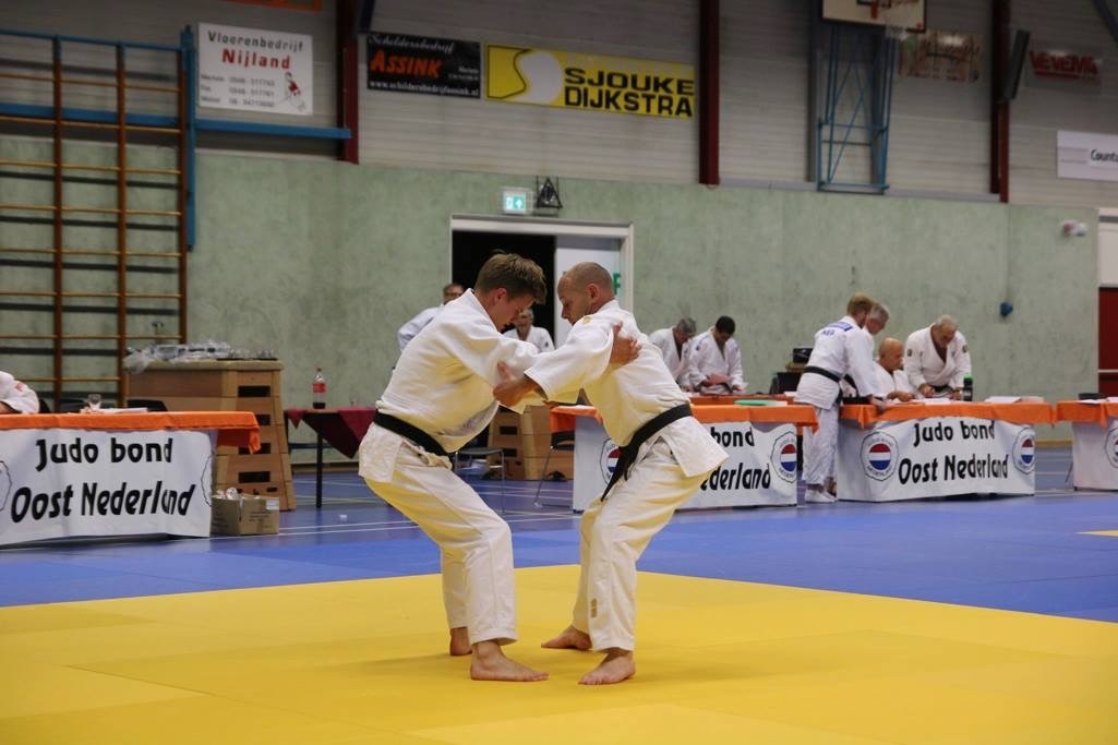 Judo wedstrijd bij Maruseru